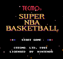 Tecmo Super NBA Basketball screenshot 4 for Super Nintendo